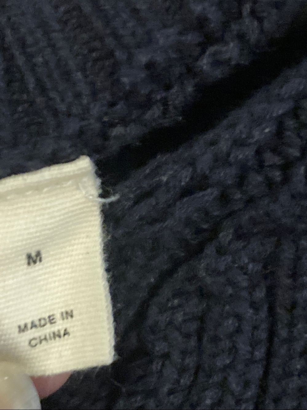 Anthropologie size medium 98% cotton cami blue belted sweater top EUC - Picture 5 of 8